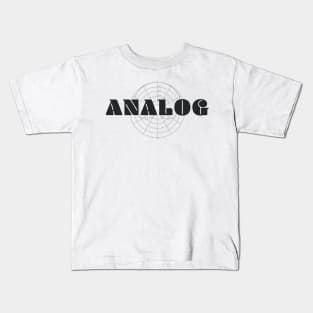 Analog Mic Polar Pattern Kids T-Shirt